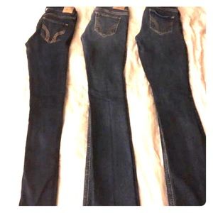 3 Hollister Jeans